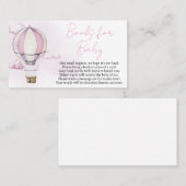 アドベンチャーが赤ちゃんシャワー本を待ってベビー 名刺 (正面/裏面)