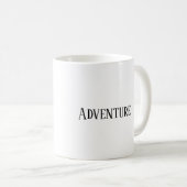 アドベンチャーことわざ おもしろい コーヒーマグカップ (正面右)