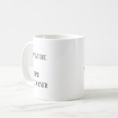 アドベンチャーことわざ おもしろい コーヒーマグカップ (正面左)