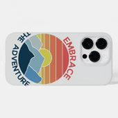 アドベンチャーな山岳地帯の冒険時代を受け入れて Case-Mate iPhoneケース (裏面 (横))