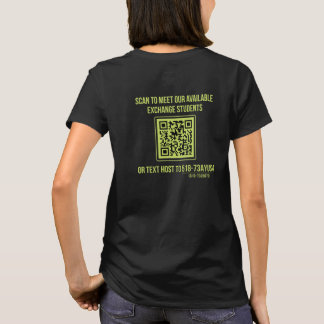 アドベンチャーにQRコードを始めさせる亜由紗 Tシャツ