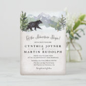 アドベンチャーのはじまり ラスティック ウェディング インビテーション (スタンド正面)