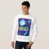 アドベンチャーはリフトオフ絶縁タンブラーから始まる スウェットシャツ (正面フル)