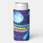 アドベンチャーはリフトオフ絶縁タンブラーから始まる スリム缶クーラー (Seltzer正面)