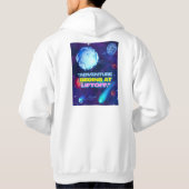 アドベンチャーはリフトオフ絶縁タンブラーから始まる パーカ (裏面)