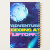 アドベンチャーはリフトオフ絶縁タンブラーから始まる プランナー手帳 (裏面)