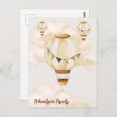 アドベンチャーは中立ポスターを待つ ポストカード (正面/裏面)