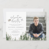 アドベンチャーは卒業写真の発表を待っている 案内状 (正面)