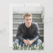 アドベンチャーは卒業写真の発表を待っている 案内状 (裏面)