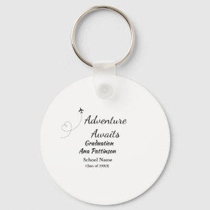 アドベンチャーは卒業式を待っているネームスクール年 キーホルダー