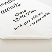 アドベンチャーは名前の追加の日付の年の場所を開始 シェルパブランケット (3/4)