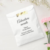 アドベンチャーは名前の追加の日付の年の場所を開始 フェイバーバッグ (封をした状態)