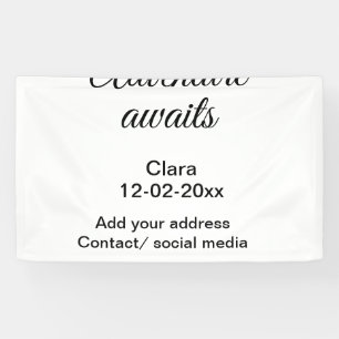 アドベンチャーは名前の追加の日付の年の場所を開始 横断幕