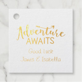 アドベンチャーは幸運を待パーソナライズされたつ フェイバータグ