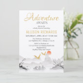 アドベンチャーは森の韓国インクベビーシャワーを待っている 招待状 (スタンド正面)