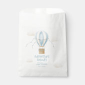 アドベンチャーは青い熱気球の赤ちゃんシャワーを待っている フェイバーバッグ (正面)