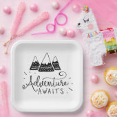 アドベンチャーをテーマにしたベビーシャワー ペーパープレート (パーティー)