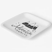 アドベンチャーをテーマにしたベビーシャワー ペーパープレート (傾斜あり)