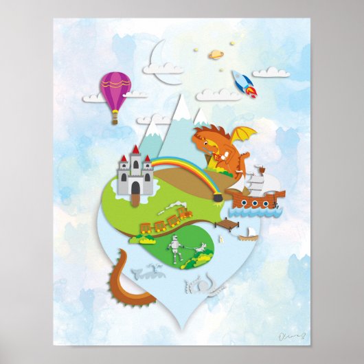 アドベンチャーアイランドのポスター(文字なし) ポスター (正面)