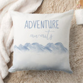 アドベンチャーアウェイズウィンター子供部屋キッズルームデコール クッション (ブランケット)