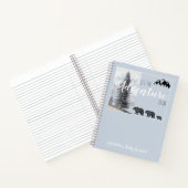 アドベンチャーアウェイズウッドランドベアベビージャーナル ノートブック (内部)