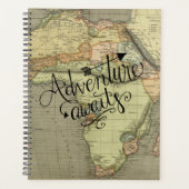 アドベンチャーアウェイズオールドワールドマッププランナー プランナー手帳 (正面)