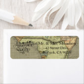 アドベンチャーアウェイズオールドワールドマップ住所 シール (インサイチュ)