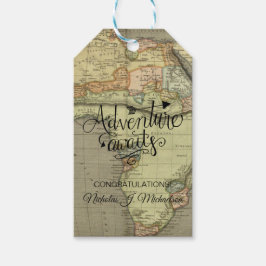 アドベンチャーアウェイズオールドワールドマップ ギフトタグ