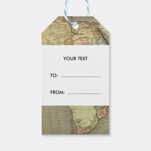 アドベンチャーアウェイズオールドワールドマップ ギフトタグ (裏面)