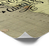 アドベンチャーアウェイズオールドワールドマップ ポスター (角)