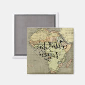 アドベンチャーアウェイズオールドワールドマップ マグネット (正面/裏面)