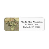 アドベンチャーアウェイズオールドワールドマップ ラベル (正面)