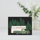 アドベンチャーアウェイズキャンピングキャンパートラックRV ポストカード (スタンド正面)