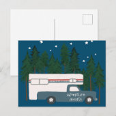 アドベンチャーアウェイズキャンピングキャンパートラックRV ポストカード (正面/裏面)