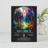 アドベンチャーアウェイズシックなインザウッズ誕生日 招待状 (スタンド正面)
