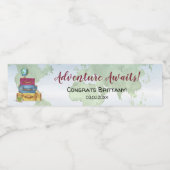 アドベンチャーアウェイズスーツケース送別送別パーティー ペットボトルラベル (シングルラベル)