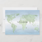 アドベンチャーアウェイズスーツケース送別送別パーティーI 招待状 (裏面)