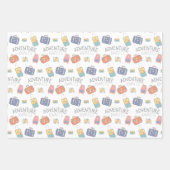 アドベンチャーアウェイズトラベルラッピング紙シート ラッピングペーパーシート (正面3)