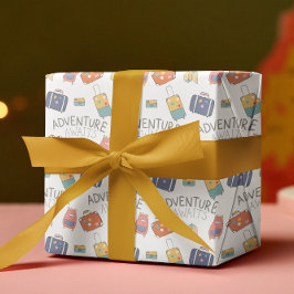 アドベンチャーアウェイズトラベルラッピング紙シート ラッピングペーパーシート