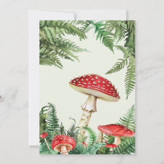 アドベンチャーアウェイズベアベイビーシャワー 招待状 (裏面)