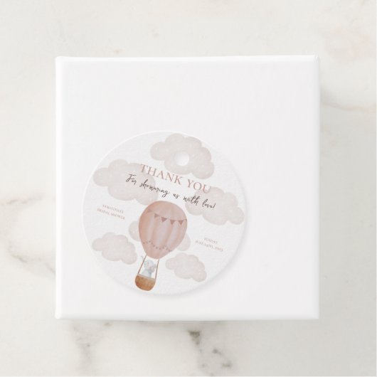 アドベンチャーアウェイズベビーシャワーパーティー好意ラベル フェイバータグ (インサイチュ)