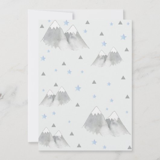 アドベンチャーアウェイズベビーシャワー招待状-男の赤ちゃん 招待状