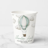 アドベンチャーアウェイズベビーシャワー紙カップ 紙コップ (裏面)