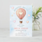 アドベンチャーアウェイズホットエアバルーンブライダルシャワー 招待状 (スタンド正面)