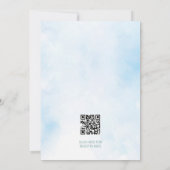 アドベンチャーアウェイズホットエアバルーンブライダルシャワー 招待状 (裏面)