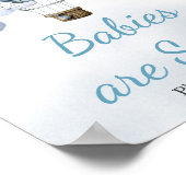 アドベンチャーアウェイズホットエアバルーンベビーは甘い ポスター (角)