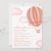 アドベンチャーアウェイズホットエアバルーン招待状 招待状 (正面)