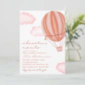 アドベンチャーアウェイズホットエアバルーン招待状 招待状 (スタンド正面)