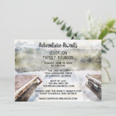 アドベンチャーアウェイズボート波止場レイクファミリー懇親会 招待状 (スタンド正面)