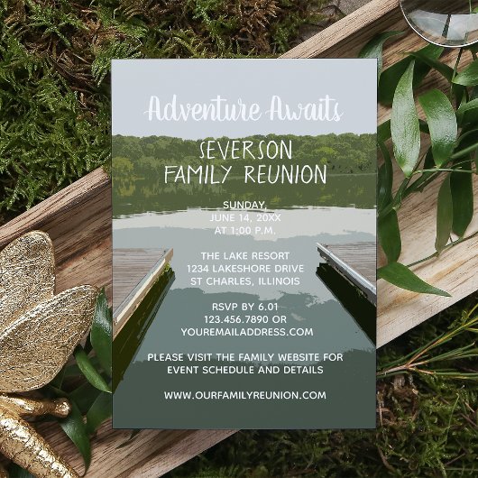 アドベンチャーアウェイズボート波止場レイクファミリー懇親会 招待状